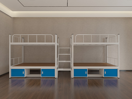 定制加工上下铺铁床供应