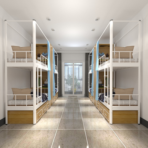 学生宿舍公寓床上床下桌