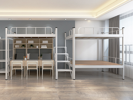 三人位双层床是怎样的设计