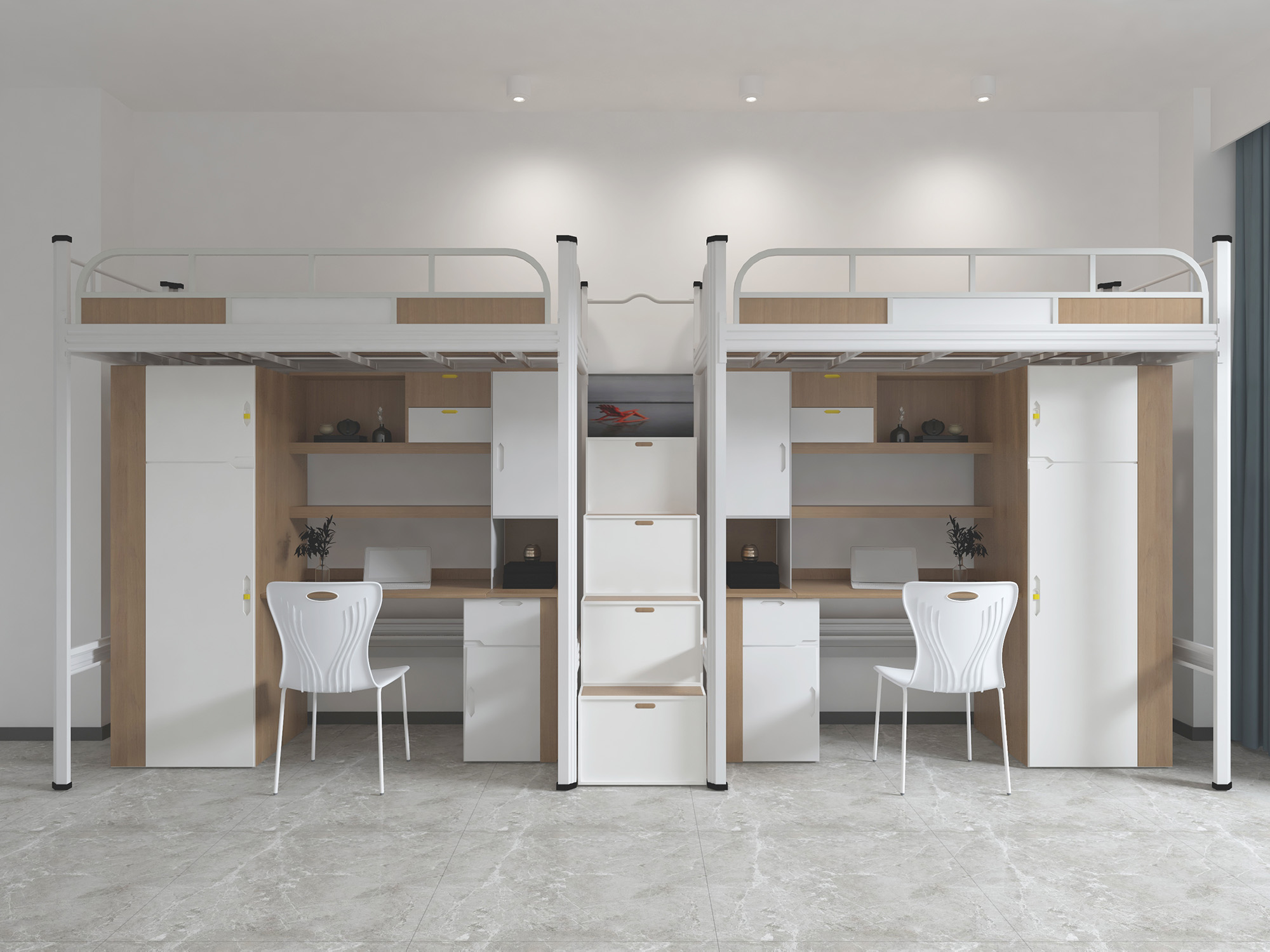 公寓床上床下桌 学生公寓床价格