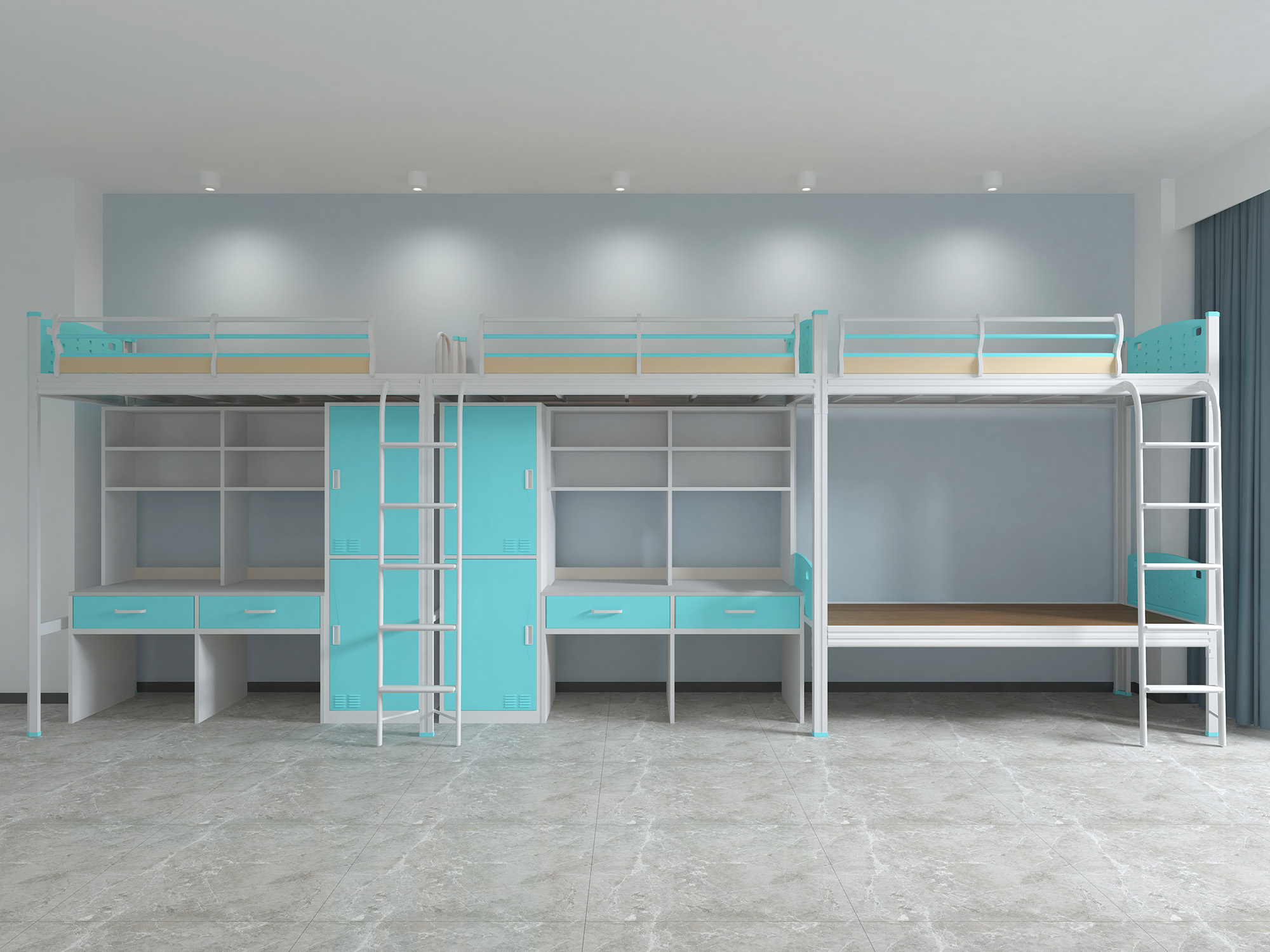 选择双层铁架床有什么好处？