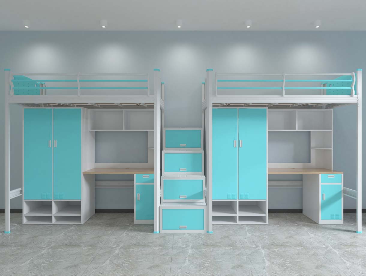 上下铺铁架床怎么拆装？