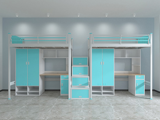 你知道学生宿舍的公寓床吗？