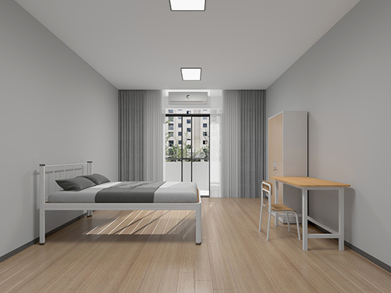 六一儿童节送孩子一个双层铁床