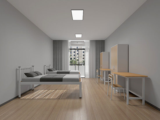 六一儿童节送孩子一个双层铁床