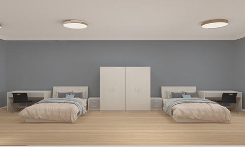 买一张双层铁床送床垫吗？