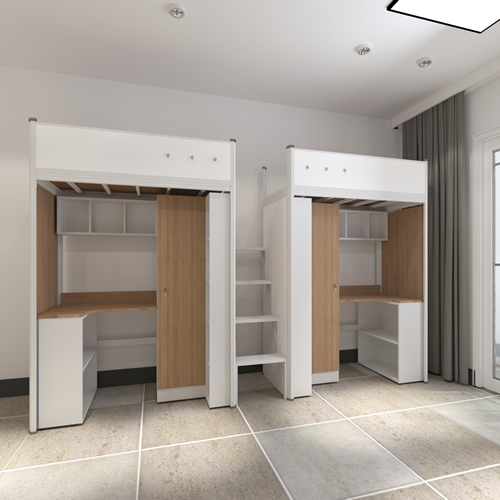 公寓床和衣柜组合