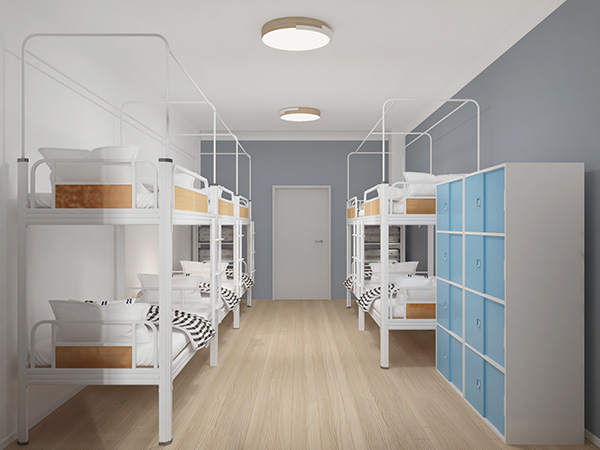 上下铺铁床能用在工地宿舍吗？