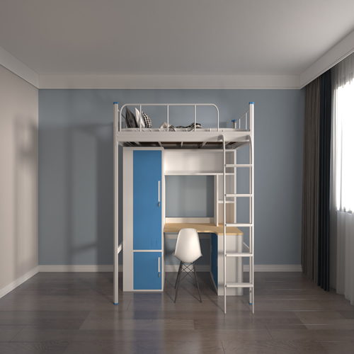 单人双层铁床上下铺好不好用？