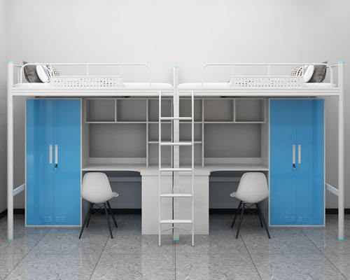 哪里有工地双层铁床批发？