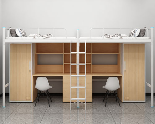 员工宿舍铁床的尺寸图纸，你们见过吗？