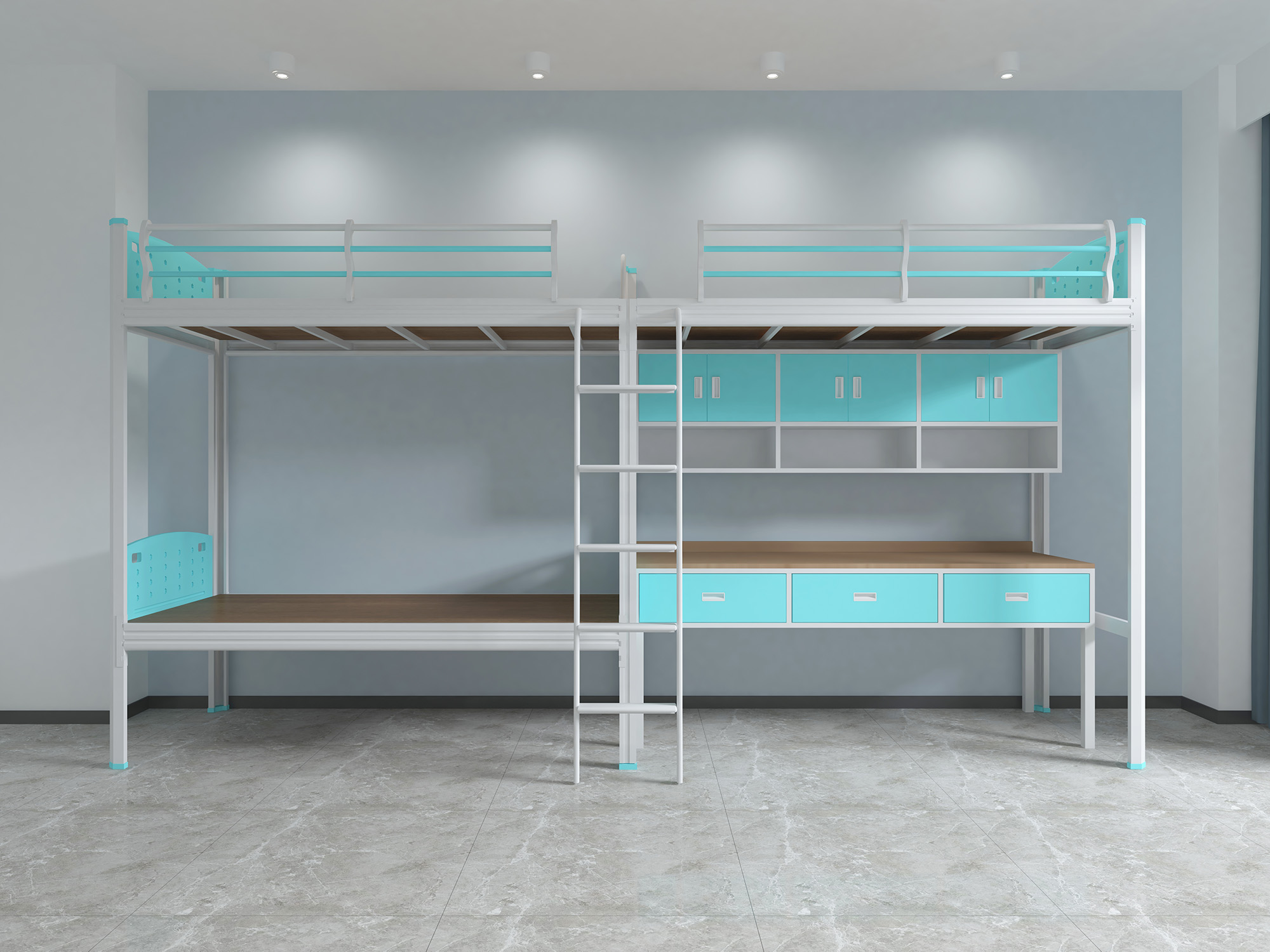 上下铺铁床多少钱一套?