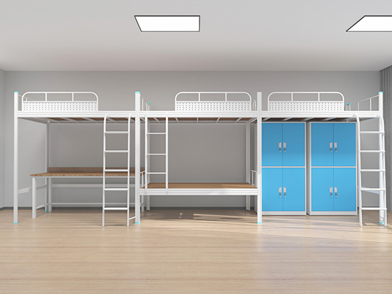 上下铺铁架床价格是多少？