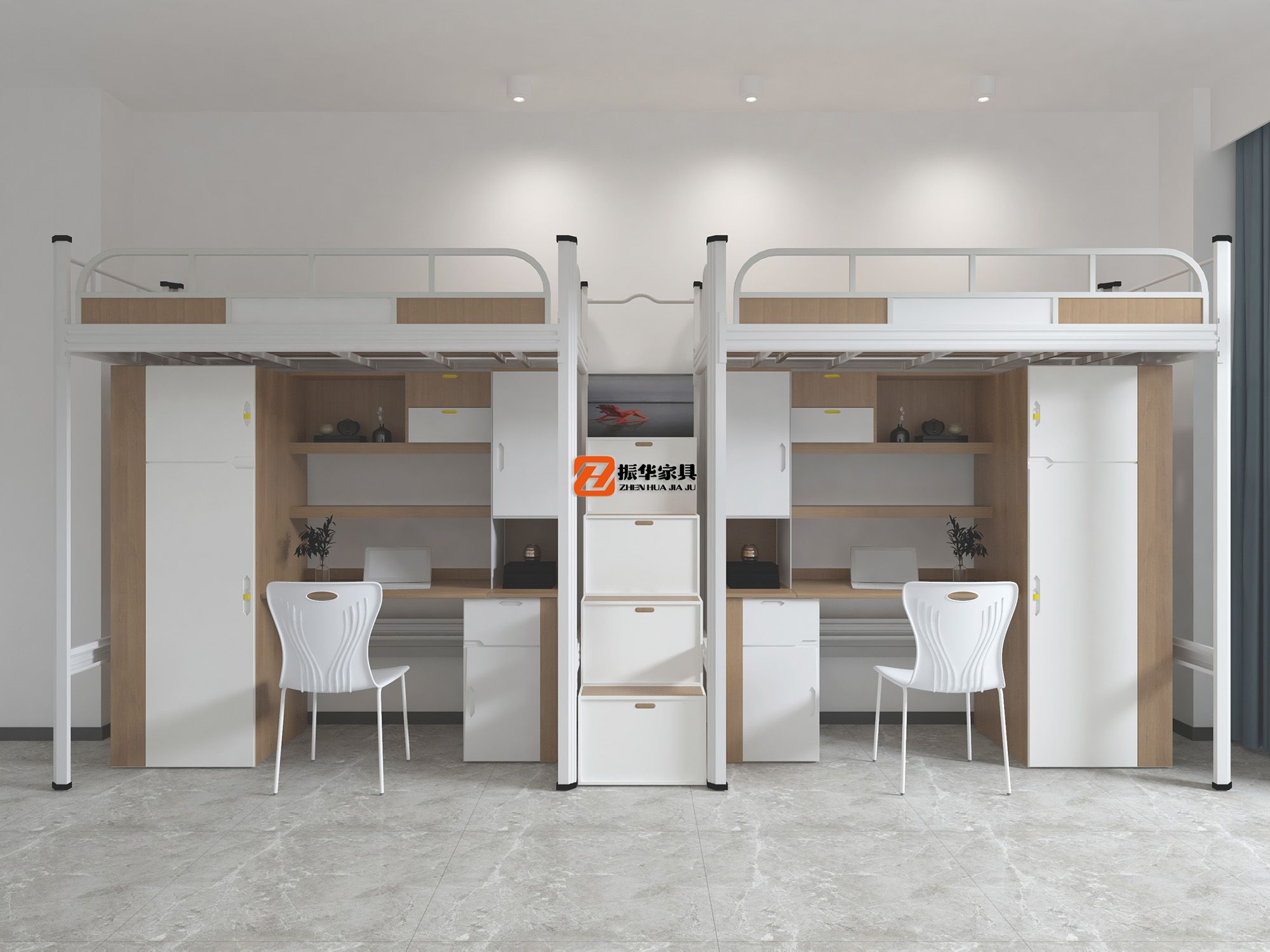 学生宿舍双人床的价格