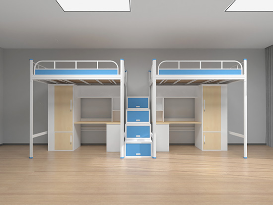 大学学生宿舍的铁床高度探究